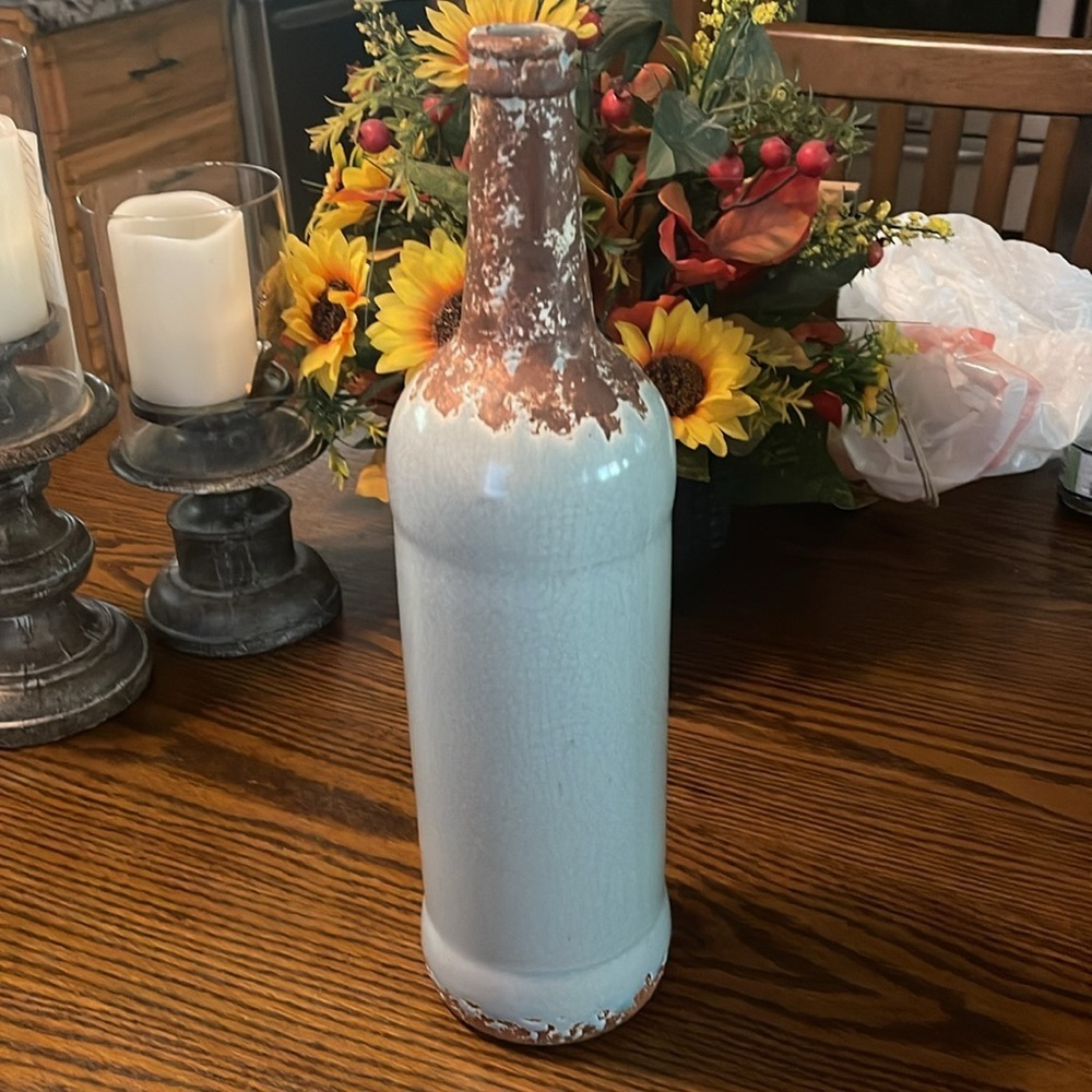 ‼️NEW/CERAMIC RUSTIC VASE - Picture 5 of 6